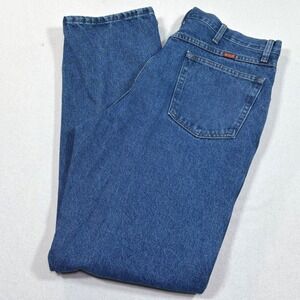 Rustler Mens Regular Fit Straight Leg Blue Denim Jeans 36x34 87669DK Mexico
